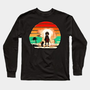 Feline Ronin Long Sleeve T-Shirt